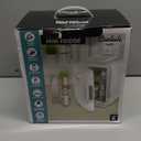 Cooluli Mini Fridge for Bedroom - Car, Office Desk & Dorm Room - Portable 4L/6 Can Electric Plug In Cooler & Warmer for Food, Drinks, Skincare Beauty & Makeup - 12v AC/DC & Exclusive USB Option, White