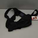 Hanes Womens Wireless Bra, Smooth Comfort Full-Coverage T-Shirt Bra for Women, Single Or 2-Pack (XX-Large, Black)