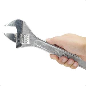 12" (300mm) Drop Forced Heavy Duty Metal Adjustable Wrench, 1 Piece