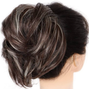 messy bun hair piece Ponytail Extension Elastic Band Hair Bun Scrunchy for Women Girls Messy Bun Hair Piece Fake Bun Scrunchies Synthetic Short Straight Donut Chignon hair buns hair piece ( Color : 18