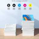 Sepeey PGI-270XL CLI-271XL 5 Color Value Pack Compatible for 270 271 Ink Cartridges to use with MG5720 MG5721 MG5722 MG6820 MG6821 MG6822 TS6020 (PGBK, Black, Cyan, Magenta, Yellow)