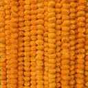 Artificial Marigold Garland for Decoration 5 feet Marigold Strands for Diwali Decoration Day of Dead Decorations Dia de Los Muertos Christmas Garlands (Orange)