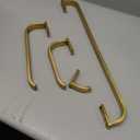 Bathroom Accessories Set Gold