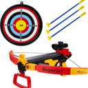 Contixo BA3 Crossbow and Arrow Archery Toy Set, Kids Outdoor Shooting Sport Game Toys with 3 Suction Cups Arrows & 1 Target, Safe Fun Suit for Kids Boys Girls Age 3 and Up