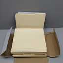 File Folder, PANDRI 170 Pack File Folder, 1/3 Cut Tab, Letter Size, Filing Folder for Office School Business, Manila