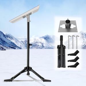 Starlink Performance Gen 3 Mount, Starlink Tripod Mount with Stainless Steel Adapter, Upgraded Ground Anchor Design, Adjustable Height Starlink Performance Gen 3 Dish Accessories for Extreme Climates