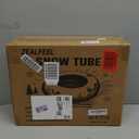 Snow Tube, 45''/48'' Rubber Snow Tubes with Commercial Grade Canvas Cover for Kids & Adults, Inflatable Heavy Duty Snow Sled Thickened Hard Bottom with Tow Strap, Sleds Winter Gifts