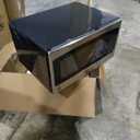 GE Countertop Microwave Oven,1, 200-watt Capacity, 2.0 Cubic Ft., 8 Auto Setting Cooking Settings, Child-Lock Technology, Kitchen Essentials for the Countertop, Dorm Room or Apartment, Stainless Steel