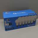 Energetic 12-Pack A19 LED Bulb 100W Cool White 4000K Dimmable Light Bulbs, 13.5W 1600lm CRI80+, 15000Hrs, ETL Listed