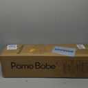 Pamo Babe Portable Crib Baby Playpen with Mattress and Carry Bag Grey
