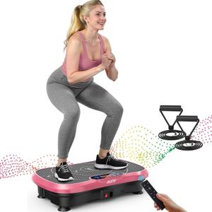 AXV Vibration Plate Exercise Machine Fitness Platform Body Vibrating Board