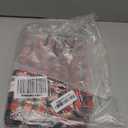 Artoid Mode Red and Black Buffalo Plaid Christmas Placemats for Dining Table, 12 x 18 Inch Seasonal Winter Xmas Snowflakes Holiday Rustic Vintage Thanksgiving Washable Table Mats Set of 6