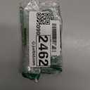 HILLHOME Mini Clock Insert 2.4 Inch (61 mm) Round Quartz Clock Fit-up Movement Miniature White Dial Gold Tone Bezel Roman Numerals (Gold)