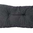 Velvet Button Tufted Lumbar Headboard Pillow 28"/16"
