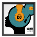Elsa L. Vinyl Record Frame - Black