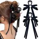 2 PACK Hair Claw Clips, Back To School Hair Clips for Thin Hair Large Cute Hair Claw Hair Barrettes Hair Accessories for Women Teachers Appreaction Present