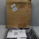 1U Sliding Rack Shelf 19" Server Rack Mount Cabinet 14"-22" Adjustable Depth 4 Post