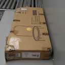 BCAN Adult Mini Trampoline, 40" Fitness Trampoline with Bungees, U Shape Adjustable Foam Handle, Stable & Quiet, Indoor Outdoor Workout-Silver