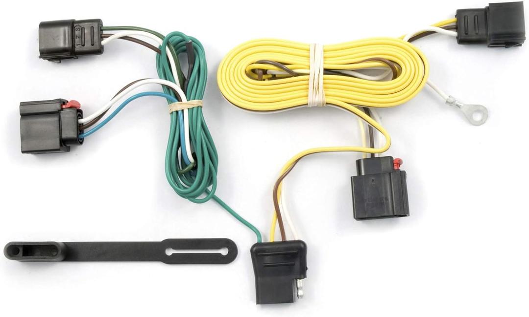 CURT 56009 Vehicle-Side Custom 4-Pin Trailer Wiring Harness for Select Jeep Grand Cherokee