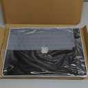 Seorsok Compatible with MacBook Air 13 Inch Case 2022-2018 Release A1932 A2179 M1 A2337 Touch ID,Elegant Leather Plastic Hard Shell Case with Keyboard Cover,Beige Woven Fabric No Logo Cutout Design