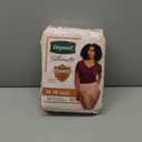 Depend Silhouette Adult Diapers, Incontinence & Postpartum Bladder Leak Underwear for Women, Maximum Absorbency, Medium, Pink, 14 Count