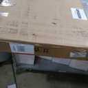 Tribesigns 78.7 Inches Extra Long Computer Desk 2 Person Desk, Double Long Desk, Workstaion for Home Office, Brown+Black, Large