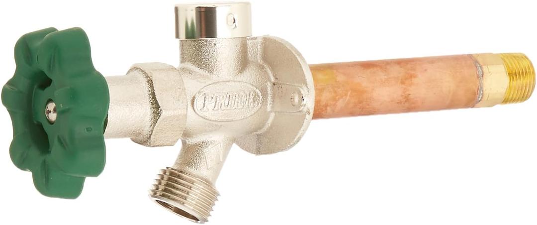 Prier P-164D04 Quarter-Turn Frost Free Anti-Siphon Outdoor Hydrant, 4-Inch