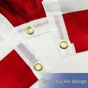 3 Pack USA 250th Anniversary American Pleated Fan Flag 4th of July Decorations, 1.5X3 Ft American Flags for Outside Patriotic Bunting flags outdoor Red White Blue Memorial Day Independence Day Decor