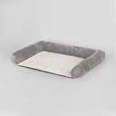 Bed Replacement for Zakkart Cat Perch for Window Sill with Bolster, NOT Compatible with Other Brand - Gray