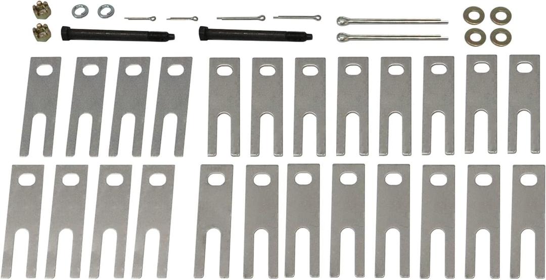 Stainless Steel Trailing Arm Shim Kit With Hardware Compatible With 1963-1982 Chevy Corvette (Never Rust.)
