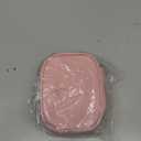 Mini Makeup Bag with Led Mirror, Small Travel Make up Bag 3 Light Modes Adjustable Brightness, for Women Organizer Cosmetic Bag, Portable Travel Train Toiletry Bag, for Pool Parties Work TouchUps