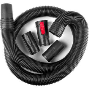 WORKSHOP Wet/Dry Vacs Shop Vacuum Accessories WS25020A Replacement Hose Attachment, 2-1/2-inch x 7-feet Dual-Flex Locking Vac Hose for Wet Dry Shop Vacuum Cleaners