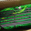Electric Poultry Netting, 49.6" H x 164' L, Electric Chicken Fence with 14 Posts Double Spiked, Utility Portable Mesh for Chickens Sheep Hogs Goats Deer Dogs Lambs Used in Backyards Farms Ranches