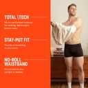 Pair of Thieves Men Super Fit Trunks | Underwear for Men | Breathable Mesh | Moisture Wicking, Daily Comfort (Medium, Grey/Black Mixed Design)