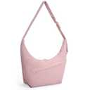 Crossbody Sling Bag for Women - Crescent Cross Body Hobo Bags Waterproof Travel Shoulder Tote HandBags (Pink)