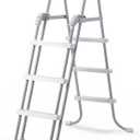 INTEX Deluxe Pool Ladder with Removable Steps for 36-Inch and 42-Inch Wall Height Above Ground Pools
