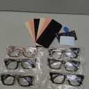 CCVOO Stylish Reading Glasses for Women, Eyeglasses, Blue Light Readers for Women, Computer Eye Glasses, Cheaters,+1.5