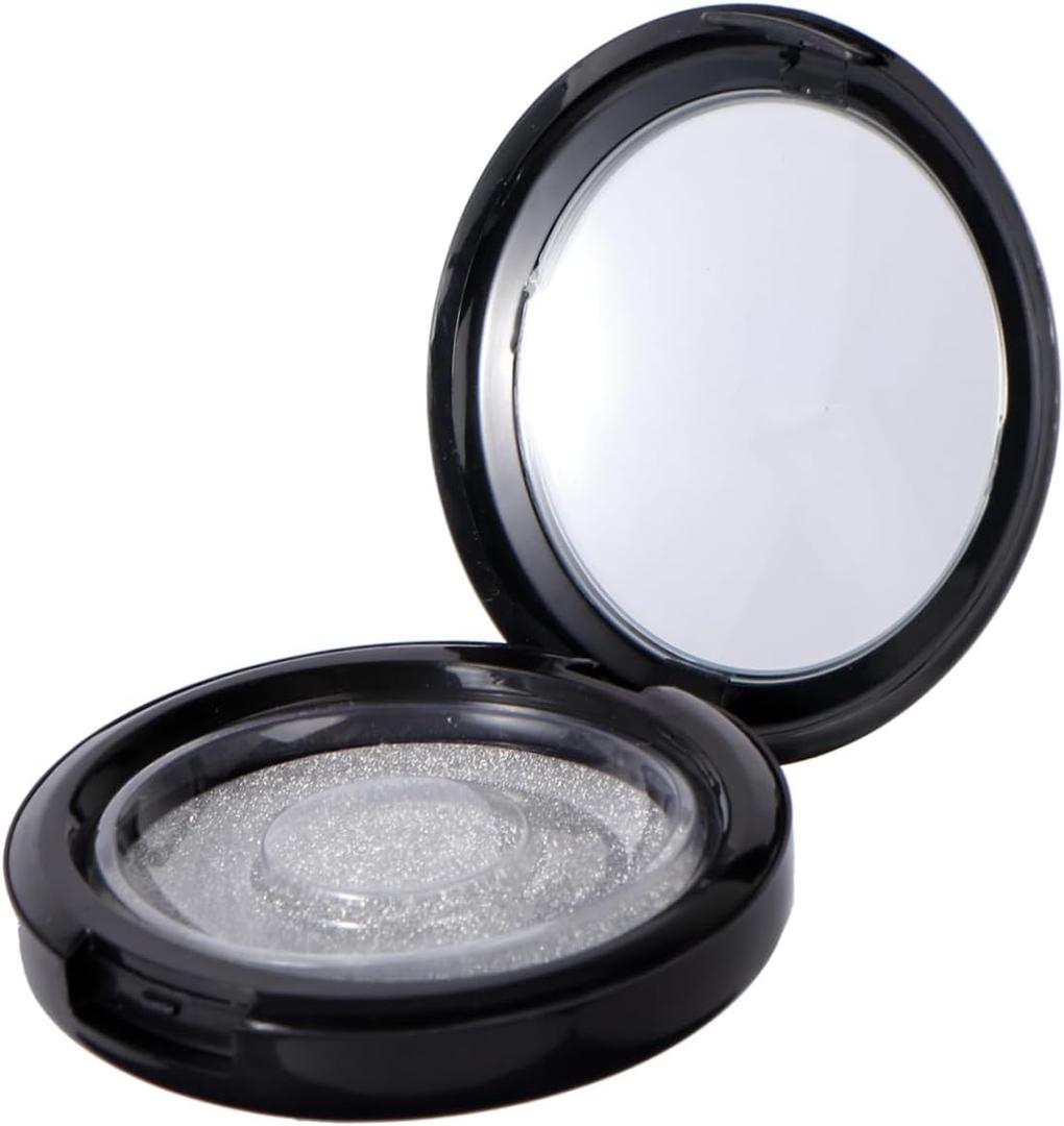 NOLITOY Round Eyelash Organizer Case Portable Plastic False Eyelash Storage Box for Home Use Random Color Compact Design for Easy Carrying Friends