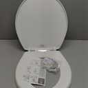Little2Big Toilet Seat with Built-In Potty Training Seat, Slow Close, Durable Plastic, Made in USA, ROUND, White