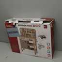 Kids Tool Bench,Wooden Play Tools Set with Kids Tool Belt Toddlers Workbench Pretend Construction Tools Set Wooden Toy Drill Gift for Boys & Girls Age 3-5 (Green)