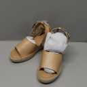 Amazon Essentials Women's Comfortable Ankle Strap Wedge Espadrille Sandal, Size 7