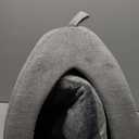 Best Pet Supplies Dog House Bed Crate Mat Tent Indoor Round Soft Plush for Small, Medium, and Large Breeds - Gray, 16 x 16 x H:16"