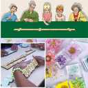 Domino Molds for Epoxy Resin Box, Domino Resin Mold Set for Casting, Storage Box Mould for DIY Epoxy Crafts Making Tool