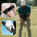 2 x Grip Trainer & Swing Corrector Arm Band, Ultimate Golf Training Combo for Perfect Hand Positioning Swing Mechanics & Muscle Memory Fits All Clubs Right/Left Handed Golfers