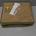 Bathroom Faucets for Sink 3 Hole, Hurran 4 inch Brushed Nickel Bathroom Sink Faucet with Pop-up Drain and Supply Lines, Stainless Steel Centerset Faucets for Sink Vanity RV