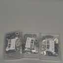 Pack Of 3 Premium 1/4” Flat Washers, 100pcs Stainless Steel Washers for Screws&Bolts, 1/4" ID x 5/8" OD