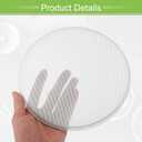 ACROPIX Universal 7 Inch Speaker Grills Mesh for Audio Subwoofer 183x193x11mm Grille without Frame White - Pack of 1