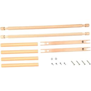 Gadpiparty Wooden Cross Stitch Rack for Easy Embroidery Desktop Embroidery Frame Holder for Crafting Adjustable Tapestry Stand Non-Slip Base for Beginners and Hobbyists