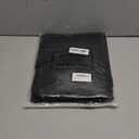 2 Pcs Stadium Seat Storage Bag Chair Carry Bags Football Match Wide Bleacher Cushion Chair Carry Bag for Stadium Football Baseball Soccer Sports Match Camping Beach Hiking Trip(Black)