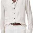 John Varvatos Mens Luca Shirt, Size Large